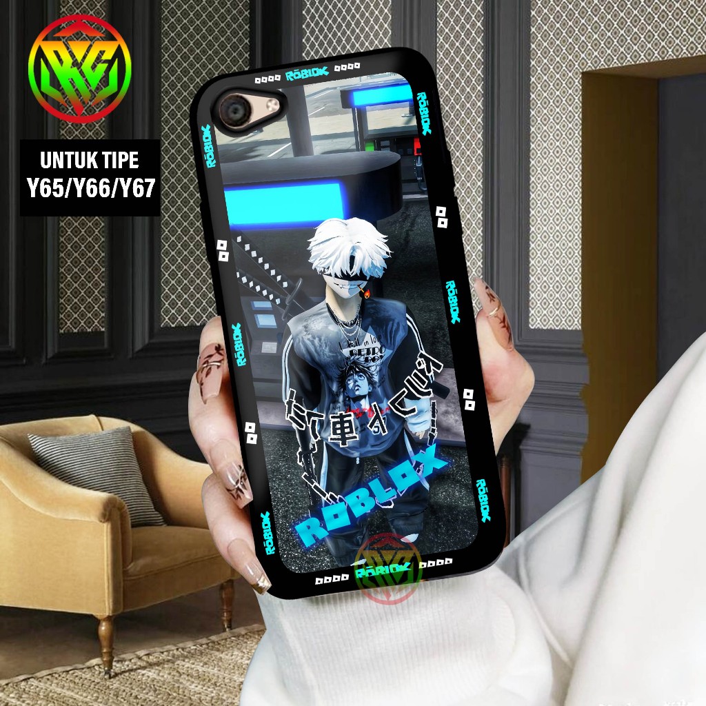 เคส Vivo Y65/Y66/Y67 - Last Motif Hardcase Glass Shiny New Case Glossy casing Hp Vivo Y67/Y65/Y66 [R