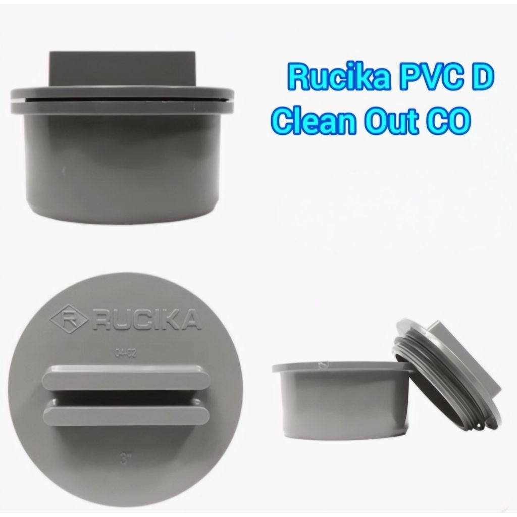 Clean Out PVC D 4 นิ้ว CO PVC 4" PVC Sepic Tank Cover 4 นิ้ว PVC CO Chlorinator กรอง D 4 "
