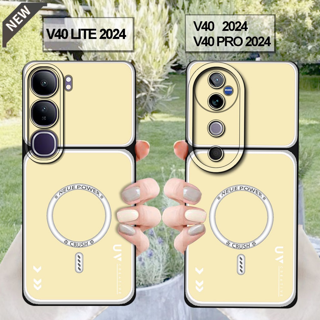 เคส VIVO V40 _เคส VIVO V40 PRO และเคส VIVO V40 LITE - เคสซิลิโคนสีดําสุดเท่ ยืดหยุ่น ใส