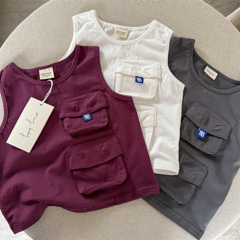 PAULANDPHOEBE - F42 เสื้อยืดแขนสั้นเด็กชาย | เสื้อเด็กผู้ชาย