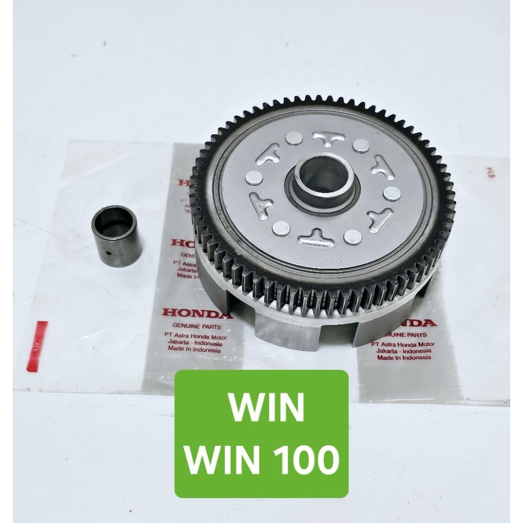 CLUTCH HOUSING SET CLUTCH BOSH WIN 100 ชุดเกียร์ GENDENG WIN 100 CLUTCH HOUSING WIN HONDA GEAR 67T B