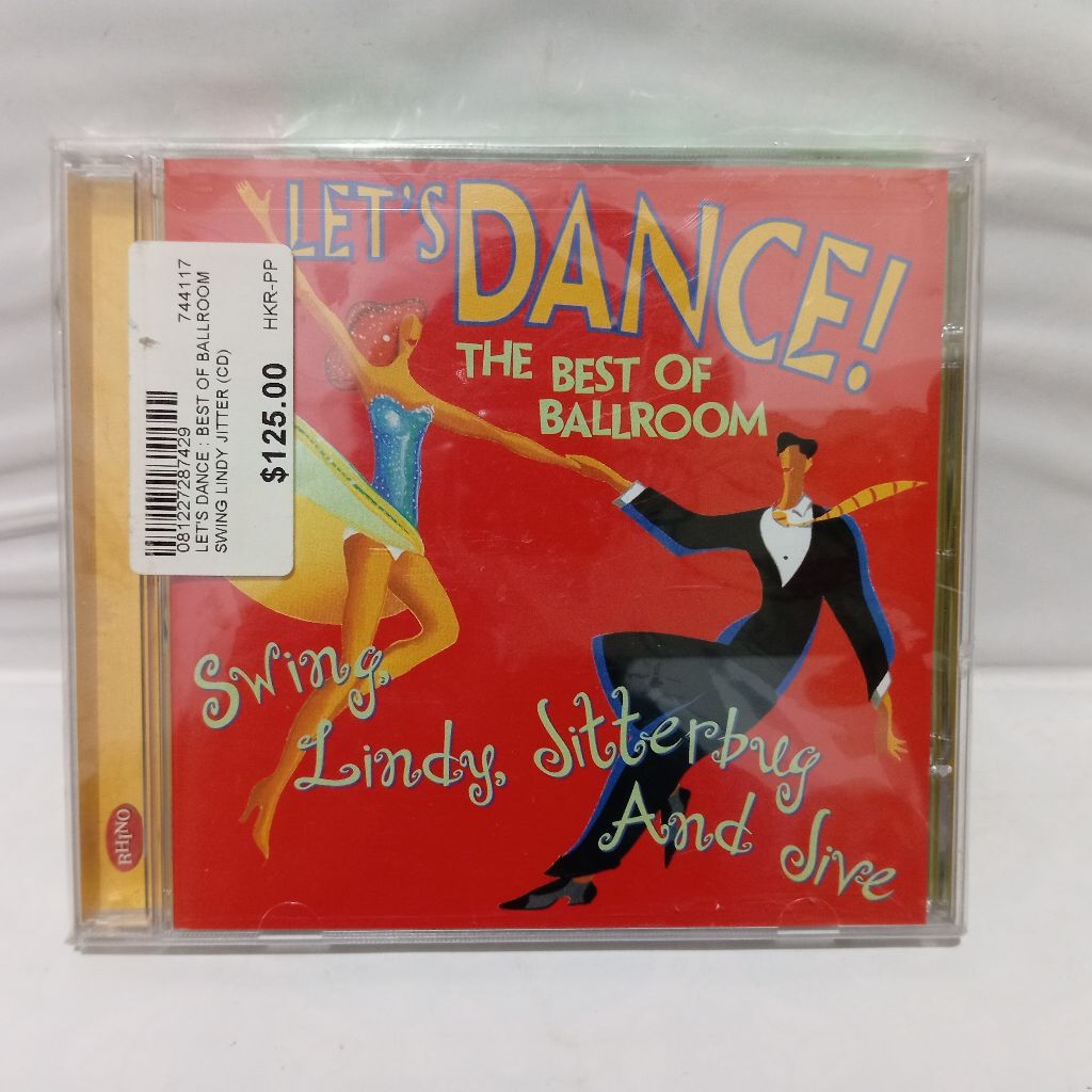 CD Lets Dance The Best Of Ballroom - Swing Lindy Jitterbug และ Jive (ปิดผนึก)