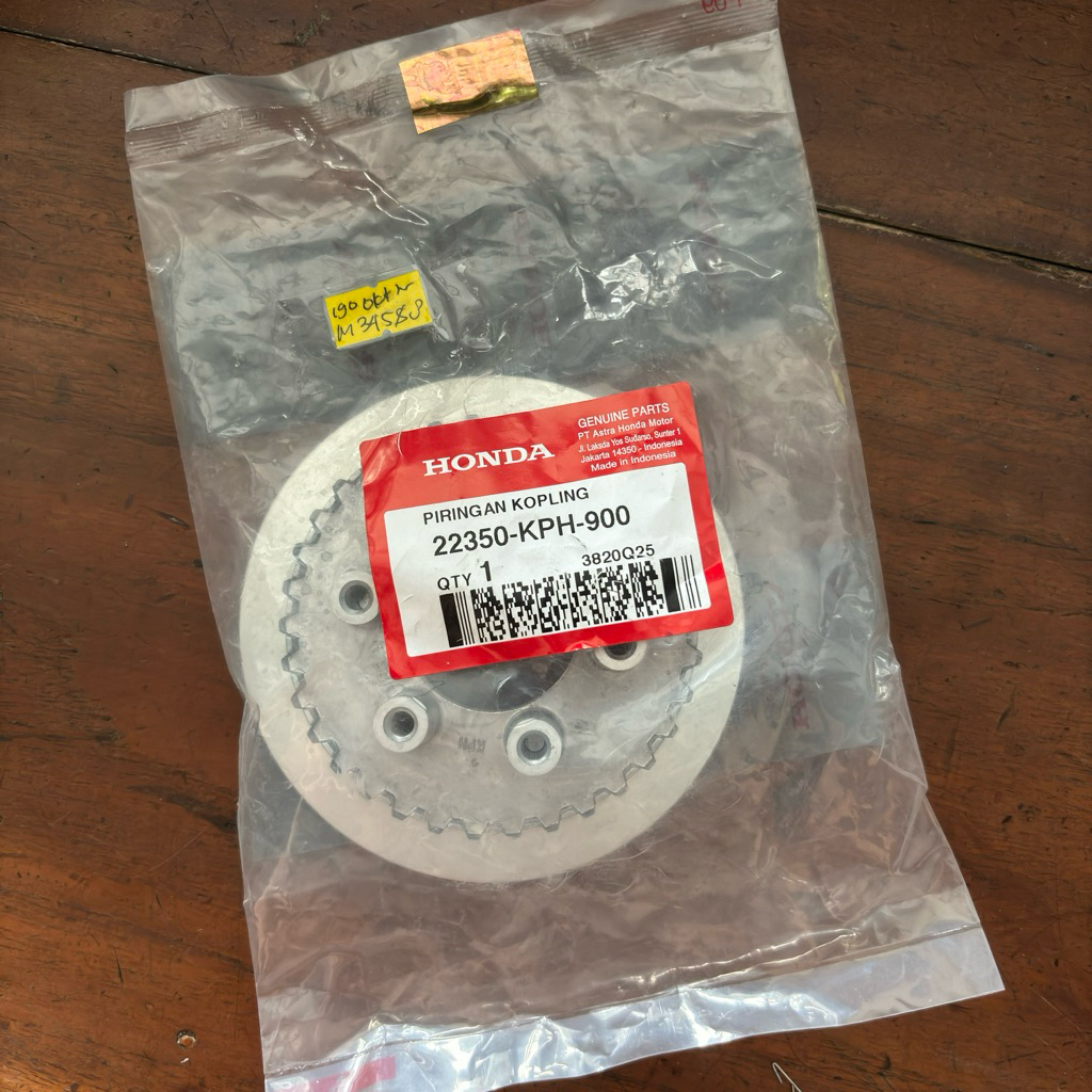 6 ขาแผ่นคลัทช์ความดันคลัทช์ 22350-KPH-900 Super Cub CT Blade Karisma Kirana Supra X 125 Helm ในคาร์บ