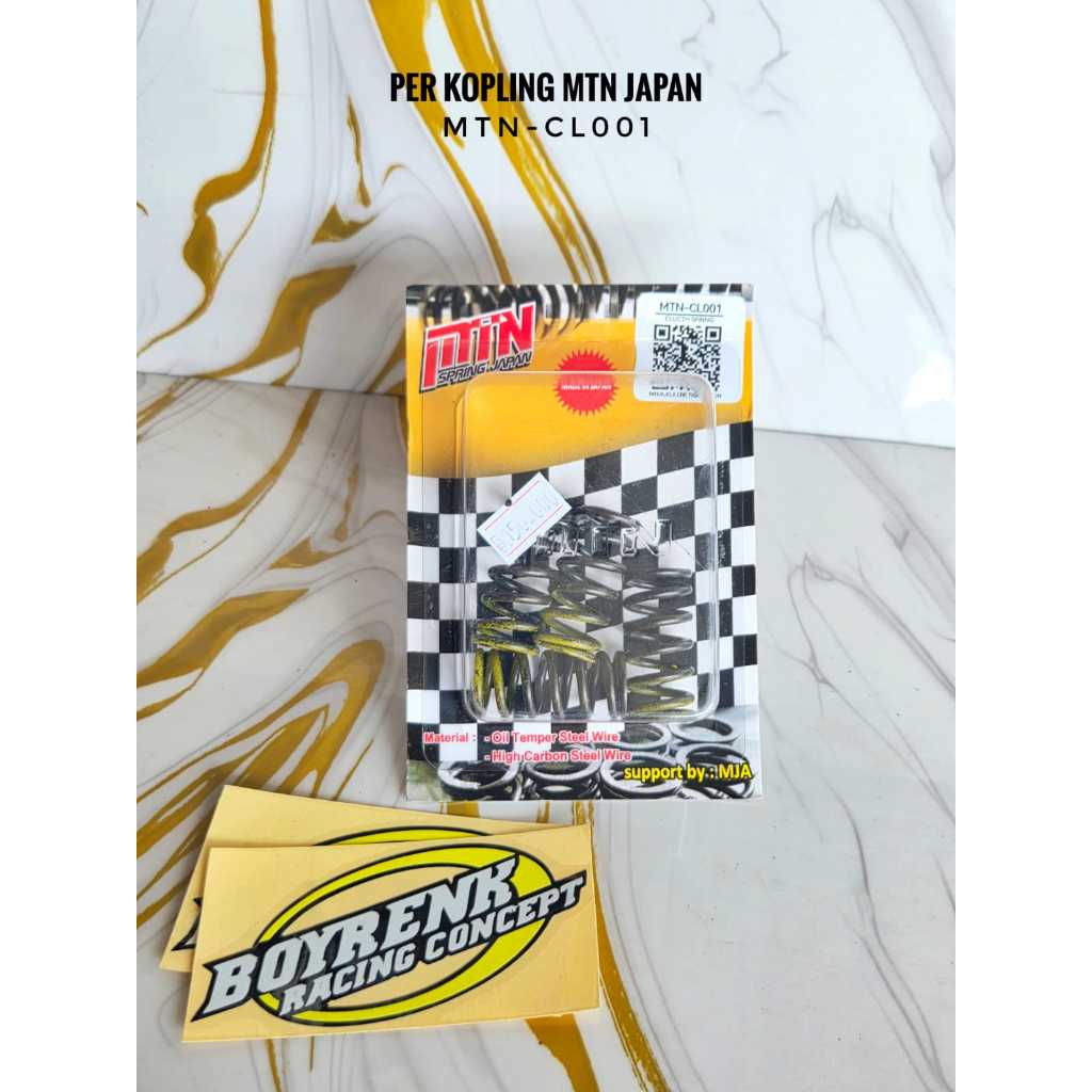 MTN SPRING JAPAN CLUTCH SPRING NINJA 150 2T R RR CRF 150 KLX DTRACKER TIGER VIXION CL001 CL-001 - BO
