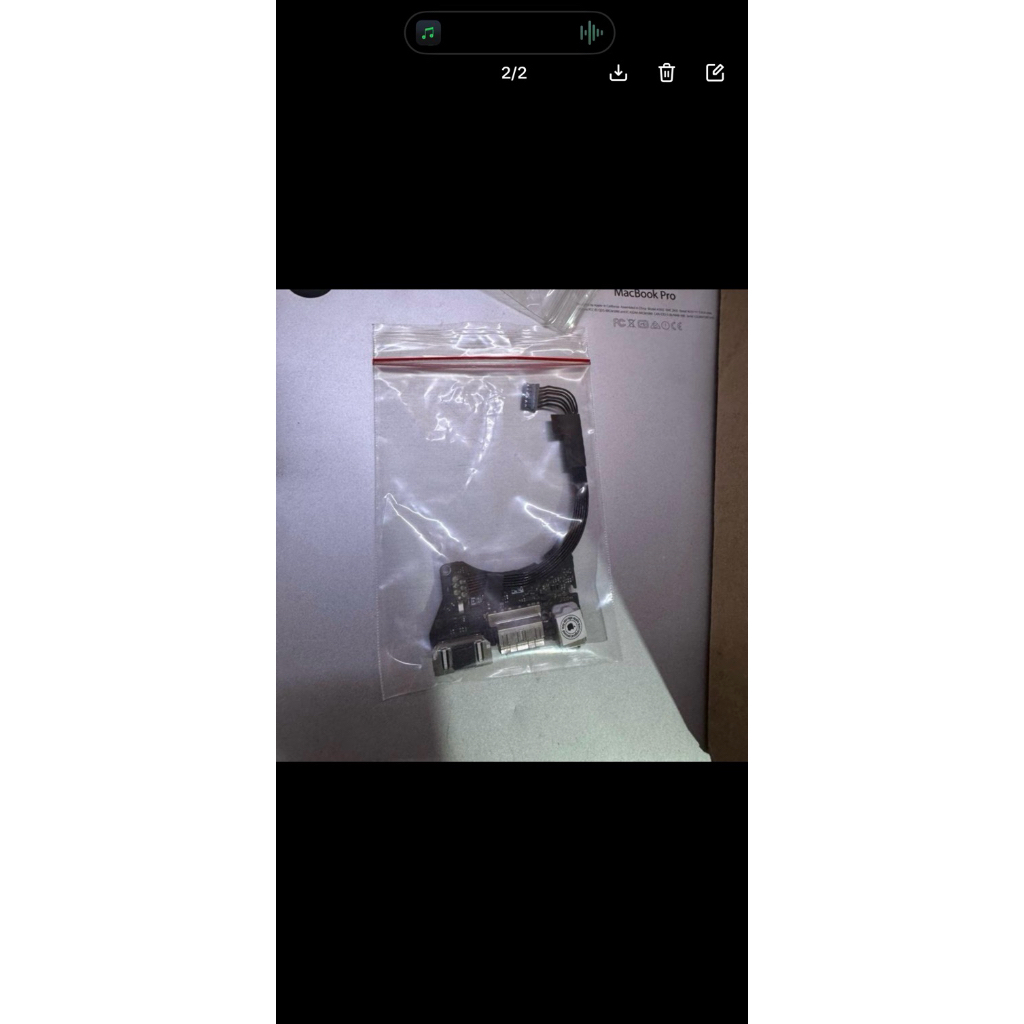 บอร์ด IO / บอร์ด Dc macbook air A1369 ต้นฉบับมือสอง