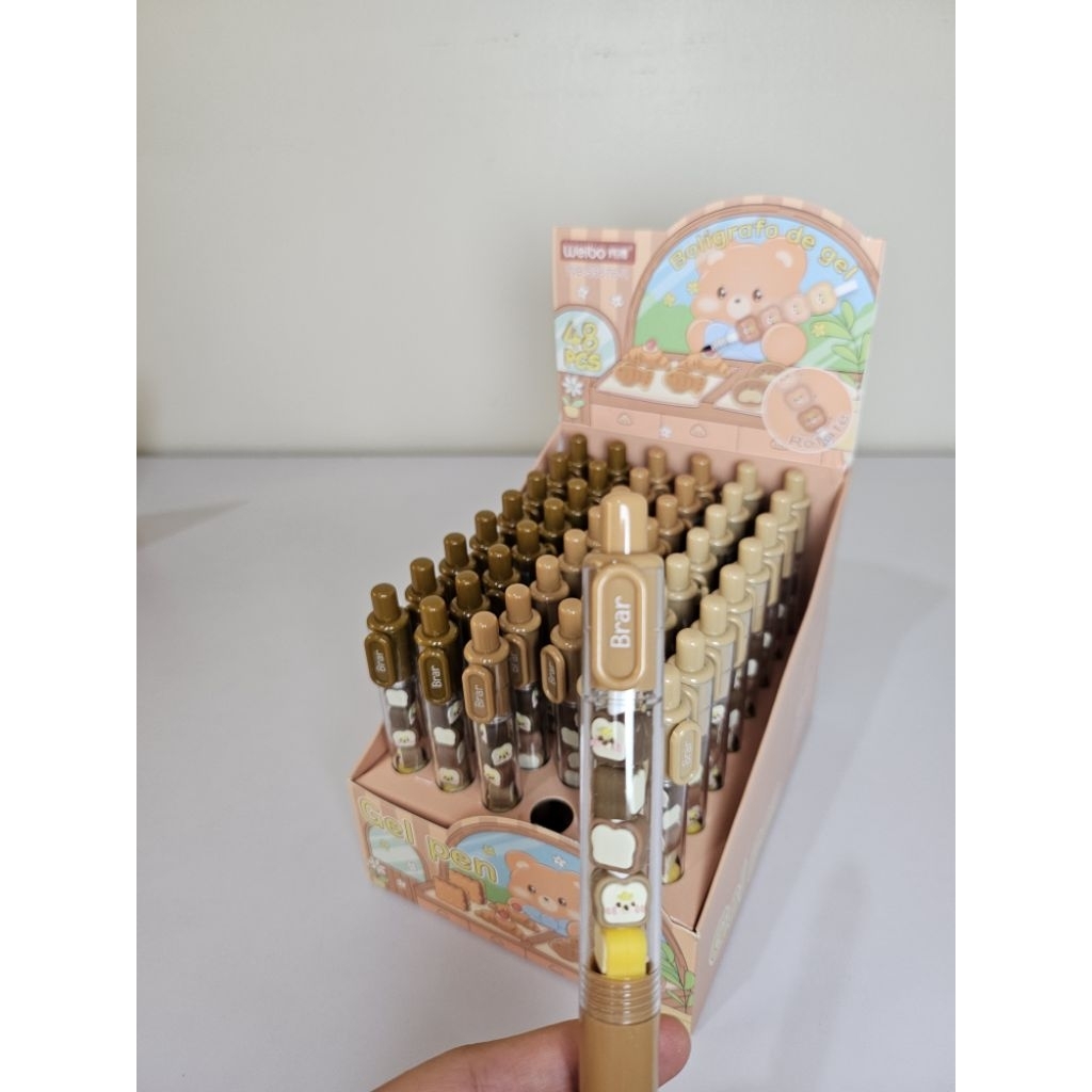 JENGA GEL ROTARY PEN DEAR BUTTER, BADGE FAMILY CHARACTER