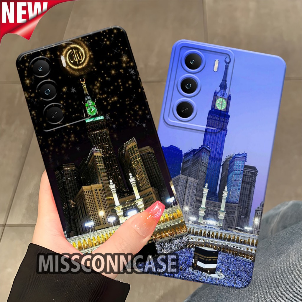 HP Softcase REALME P3 LITE - REALME C71 - REALME C75 - REALME C63 - เคสโทรศัพท์ Islmc Kaaba Motif - 