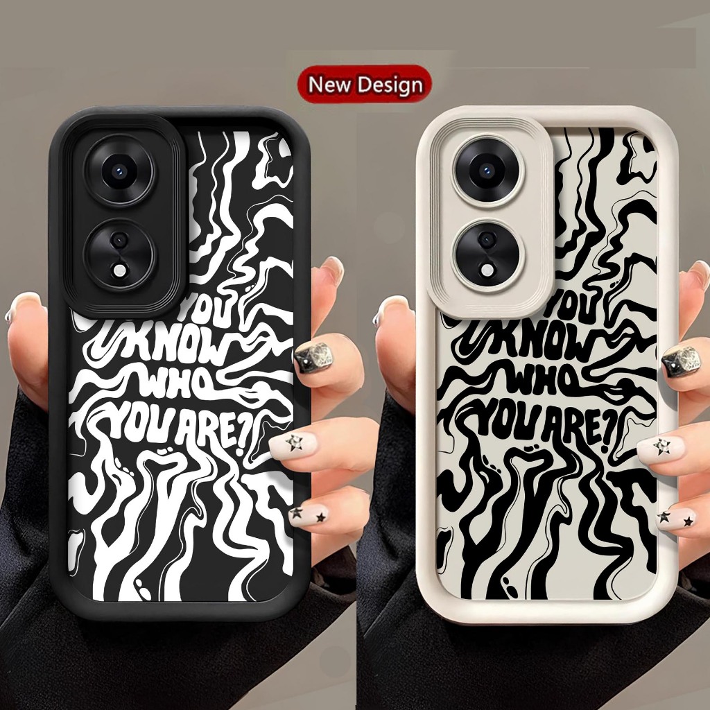 Softcase ยางนูน Oppo A58 4G 5G Oppo A78 4G 5G - เคส Hp Oppo A58 4G 5G Oppo A78 4G 5G - ปลอก Hp Oppo 