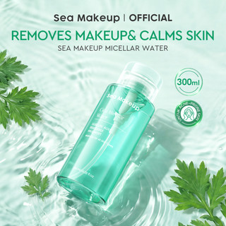 Sea Makeup Acne Clear Micellar Water – Cleanser Wajah & Penghapus Make Up, Micelar Water untuk Kulit Sensitif Berjerawat dengan Salicylic Acid & Bisabolol, Alternatif Cleansing Oil & Cleansing Balm