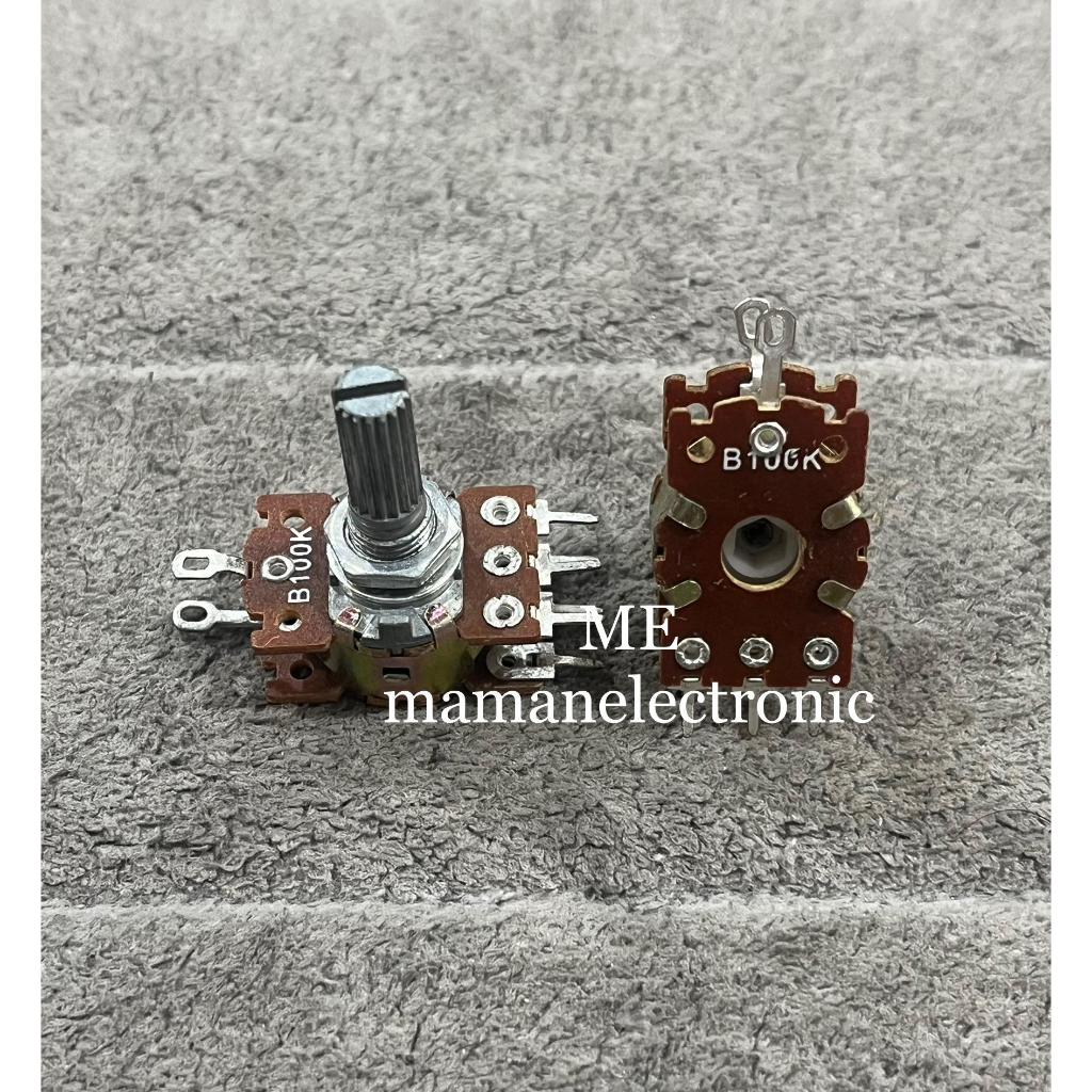 POTENSIO 100K STEREO + CT APLUS / POTENSIO 100K STEREO +CT APLUS / POTENSIOMETER 100K STEREO +CT APL