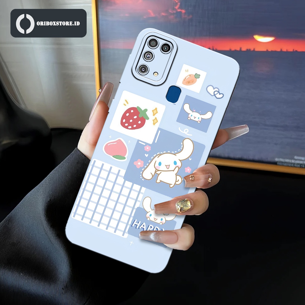 เคส HP ล่าสุด SAMSUNG GALAXY M31 - Cinnamoroll Cartoon Motif - เคส - SAMSUNG GALAXY M31 Softcase - เ