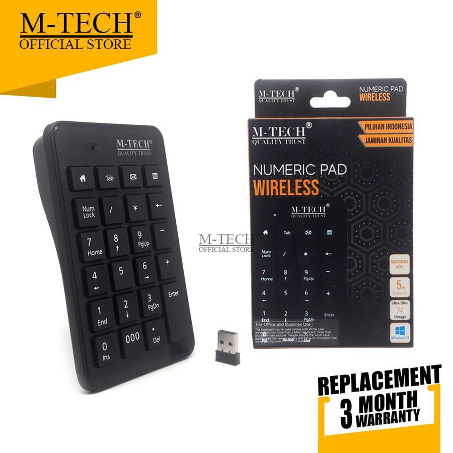 Kayboard Numeric Wireless M-Tech Numeric Keyboard Wireless M-Tech Black