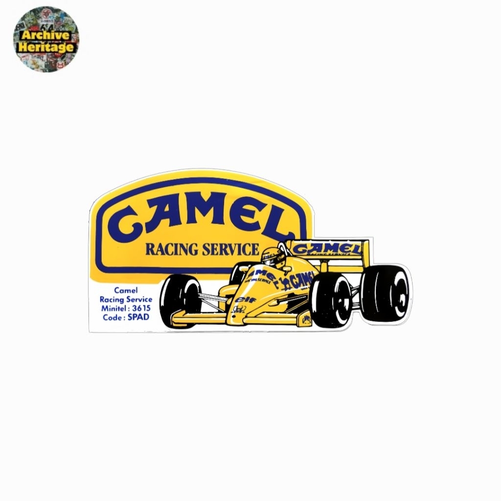 Camel Racing Service F1 สติ๊กเกอร์ติดรถ