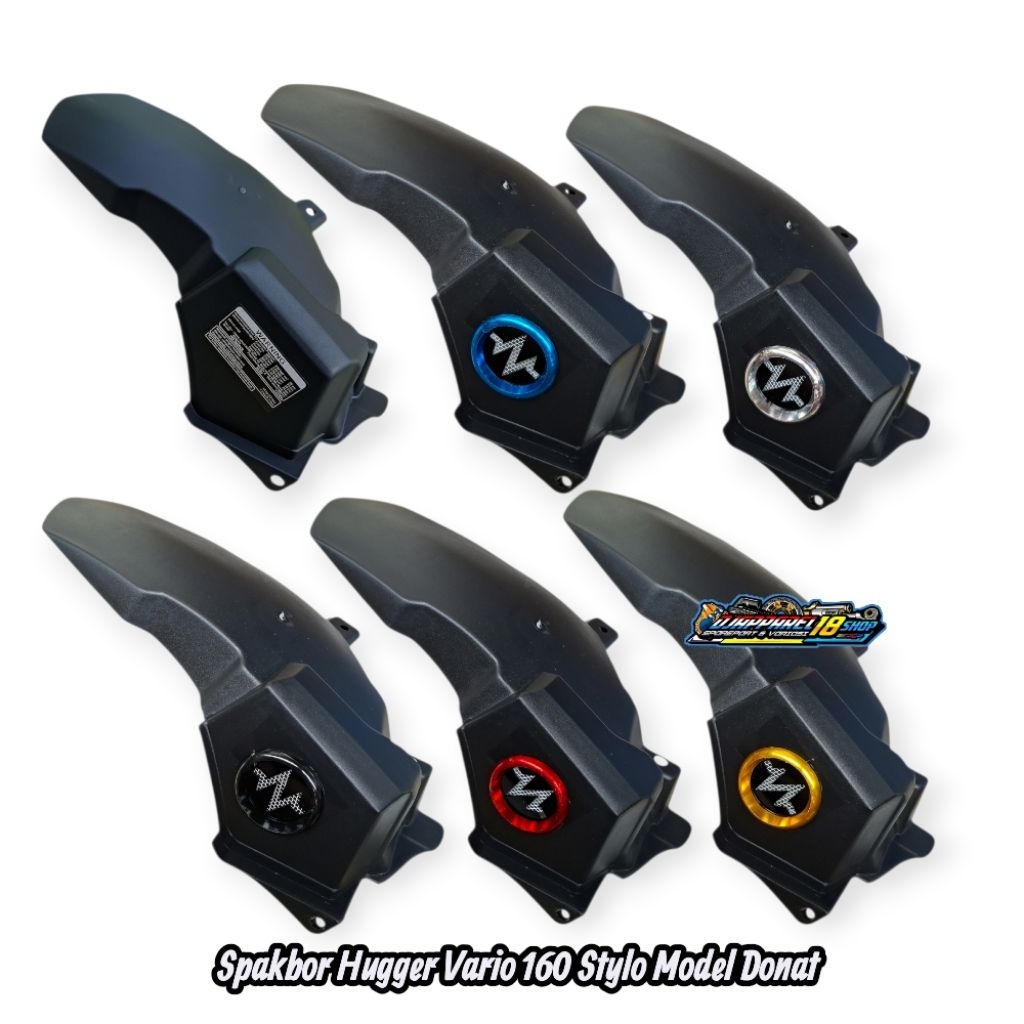Hugger Mudguard Vario 160 สไตล์ Abs Cbs Veloscope Donut Model คุณภาพดั้งเดิม