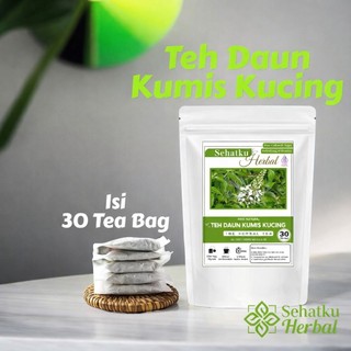 Teh Daun kumis kucing 30 Tea Bag - Menyembuhkan Infeksi Saluran Kemih, Mengatasi Masalah Pencernaan, Mengatasi Gangguan Ginjal
