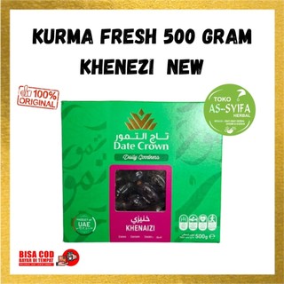 Kurma Khenaizi date crown 500 gram Al Foah Uni Emirat Arab Asli