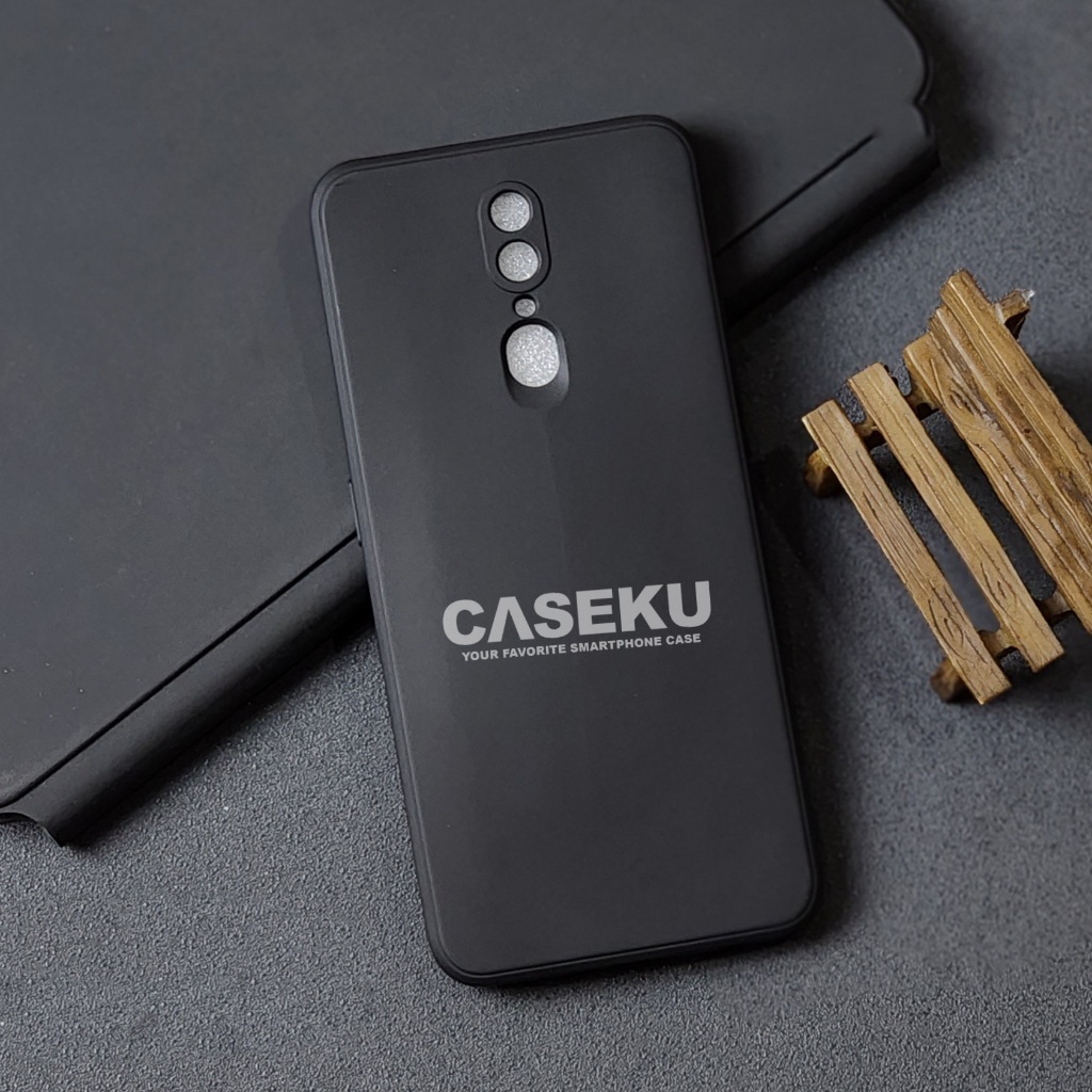 Oppo F11 Oppo F11 Pro Oppo F1S Oppo F5 Oppo F7 Oppo F9 Case Softcase Candy Macaron Square Black Plai