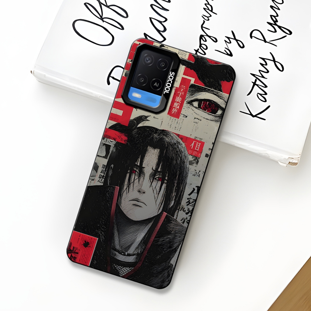 HP SoftCase Hybird Socool HOLOGRAM ITACI UCIHA Motif สําหรับ OPPO A54, A60, A77S, A57, A5X, A3X, A5 