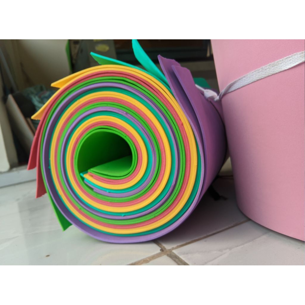 CUT SPON EVA FOAM ATI THICKNESS 3 มม. 50 ซม. x 200 ซม. SPON EVA FOAM SHEET EVA FOAM ART