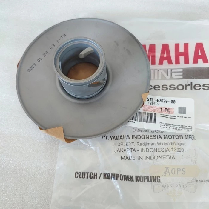 Original YGP 5TL-E7670-0-00 OUTER REAR PULLY PULLEY สําหรับ MIO SPORTY SMILE SOUL