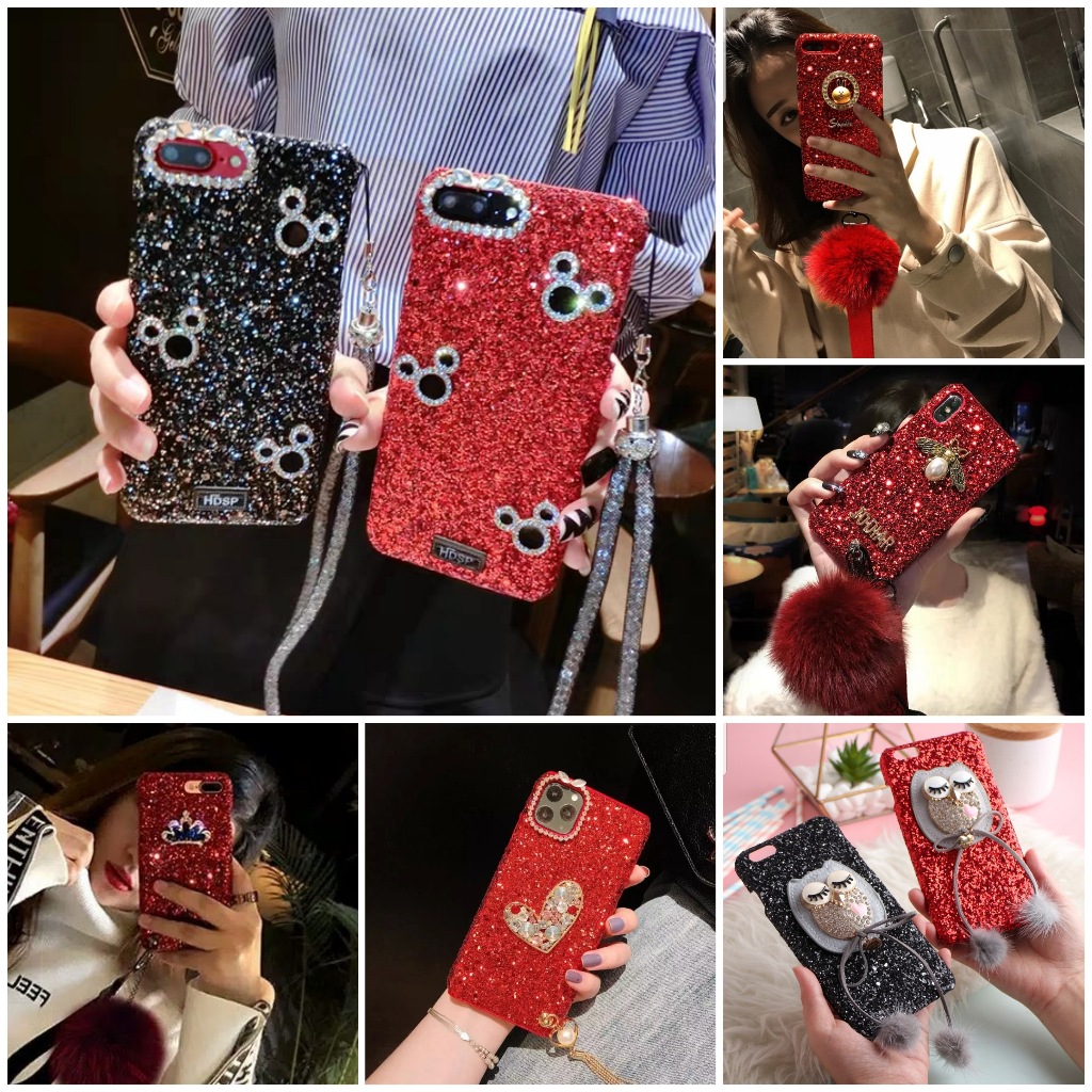 เคสกลิตเตอร์แบบกําหนดเอง Samsung J4 J6 J8 J4 Plus J6 Plus J7 Plus J3 Pro J5 Pro J7 Pro