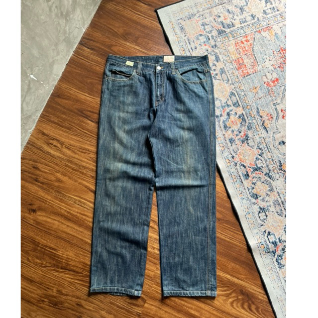 C4lv!N Kl3!Nnn กางเกงยีนส์ทรงหลวม Indigo Washed