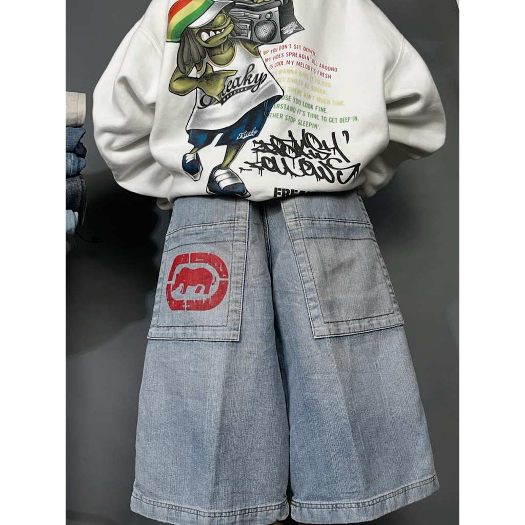 Y2k jhorts กระเป๋าใหญ่ by ecko jeans