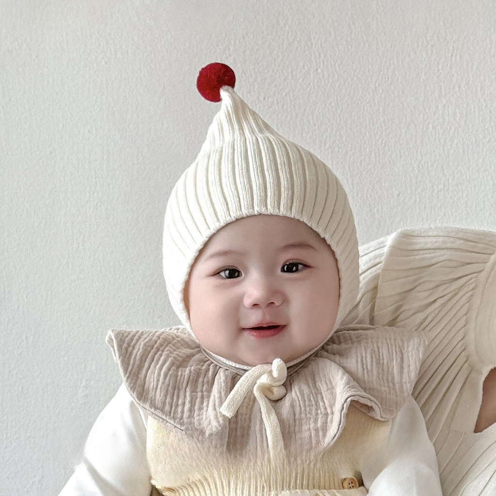 หมวก BEANNIE สําหรับ CHILDREN, ถั่วเด็ก, UNISEX NEWBORN BABY HAT, BOY AND GIRLS 154, ถั่วเด็กและเก๊ก