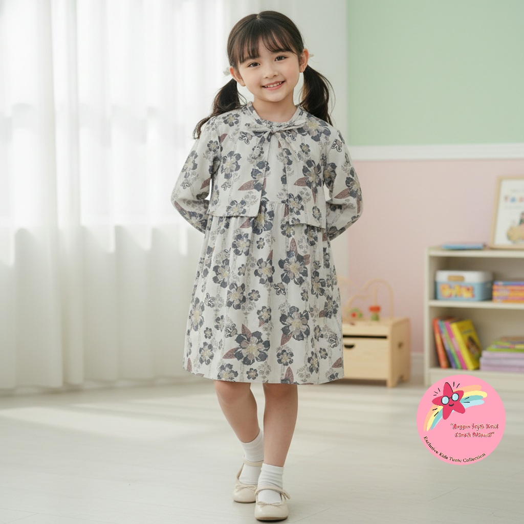 KATUN ALVYONA WAREHOUSE Vescose Jacquard Cotton เสื้อเด็กผู้หญิง By GMLG.co