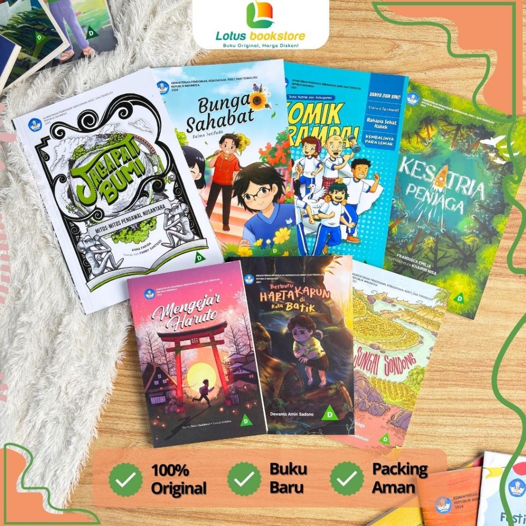 Subi Book Non-Text Reading for Middle School Grade 7 8 9 - Kemdikbud