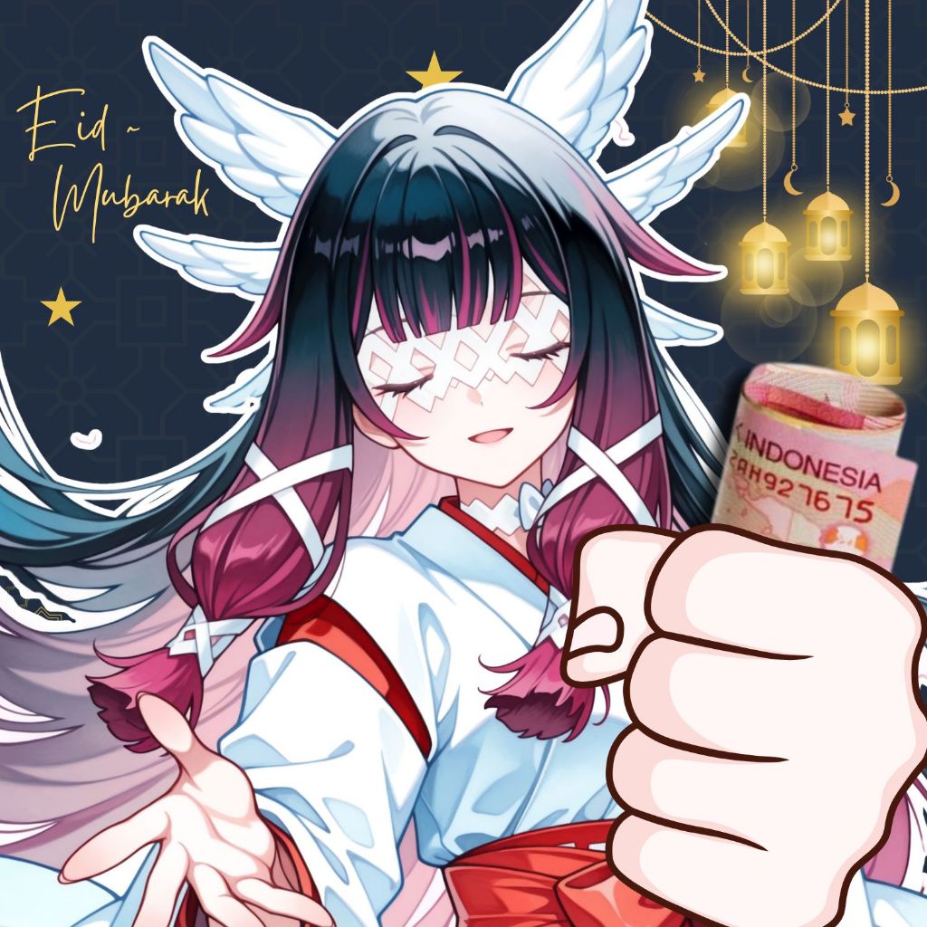 GENSHIN IMPACT 2D ENVELOPE [HAND] GENSHIN IMPACT 2D EID ENVELOPE