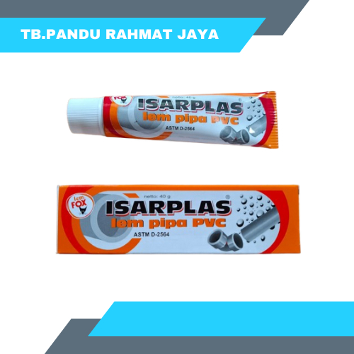 Isarplas Tube Glue 40gr PVC Paralon Pipe Glue