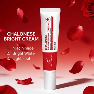 CHALONESE Cream pemutih wajah 20gr whitening cream menghilangkan flek hitam secara efektif penghilang flek hitam di wajah whitening and freckle removal