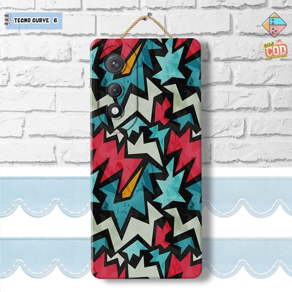 เคสโทรศัพท์ HP Tecno Pova Curve 5G เคสโทรศัพท์สุดเท่ - เคสหนา ยืดหยุ่น - เคสโทรศัพท์ Tecno Curve ล่า