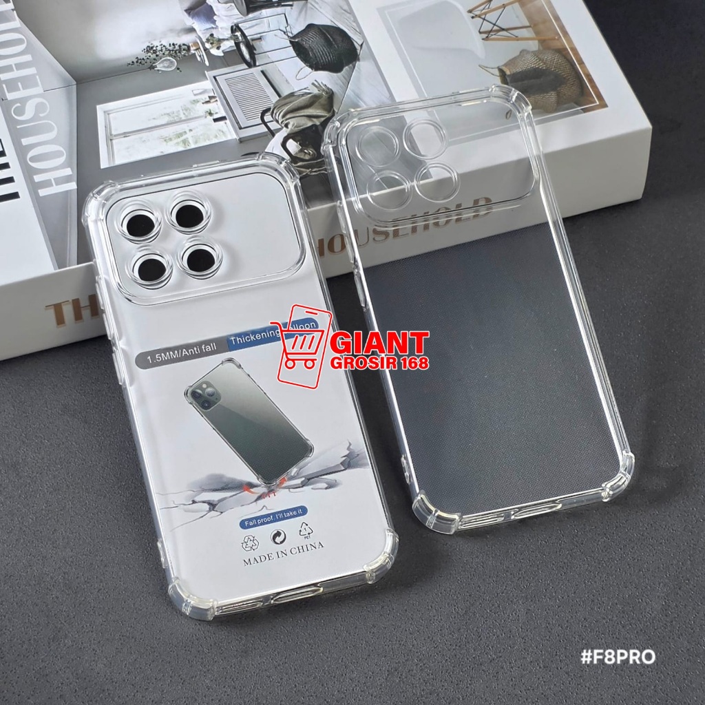Poco F8 Pro Poco F8 Ultra Poco F7 Soft Case ถุงลมนิรภัยเคสใส Bening Poco F8 Pro Poco F8 Ultra Poco F