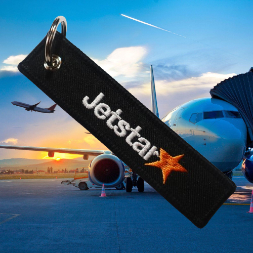พวงกุญแจปัก GANTUNGAN Jetstar