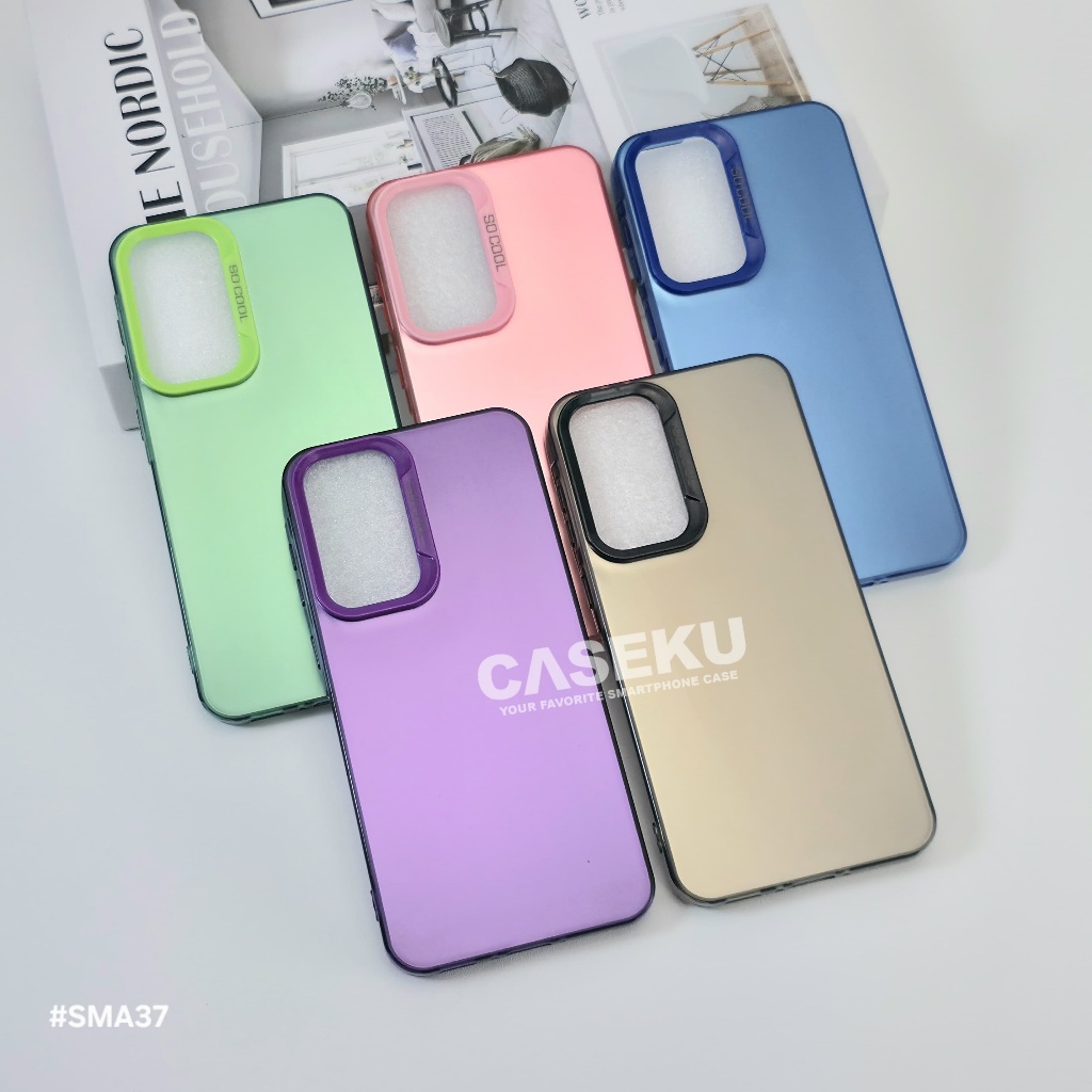 IMD HYBRID Plate Hologram Case Samsung A37 Samsung A57 Samsung A01 Samsung A01 Core