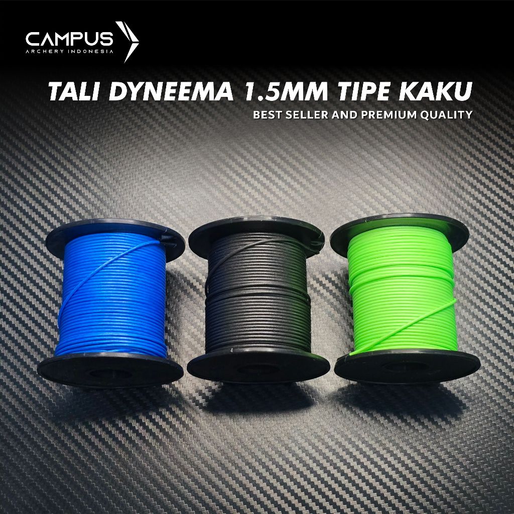 DYNEMA SPECTRA 1.5MM RIGID TYPE ROPE ต่อเมตรสายสํารอง