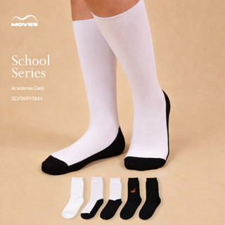 Moves Academia Daily - Kaos Kaki Sekolah SD SMP SMA Pramuka Premium Halus Menyerap Keringat