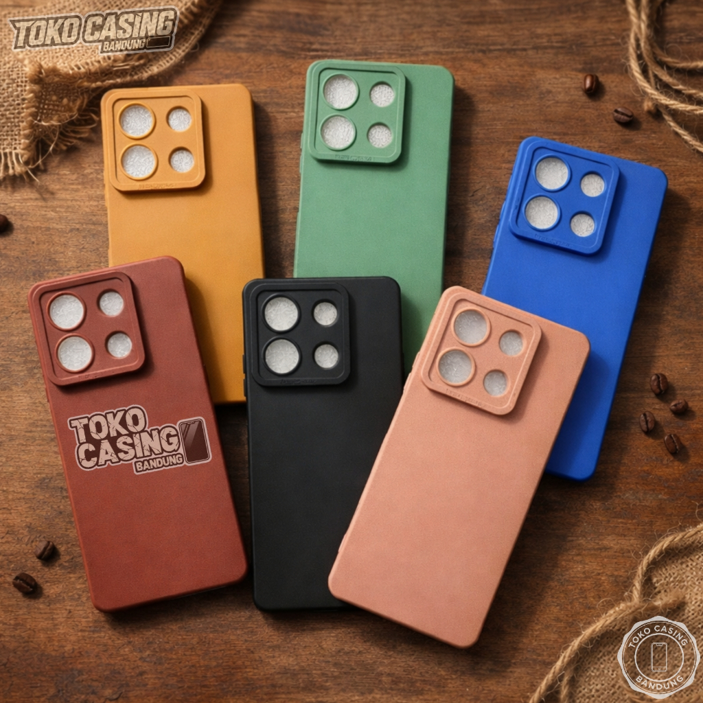 Case Pro Camera Poco M6 Pro Casing Polos