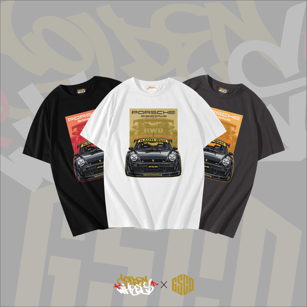 เสื้อยืด RWB RAUH-Welt BEGRIFF Porsche 930