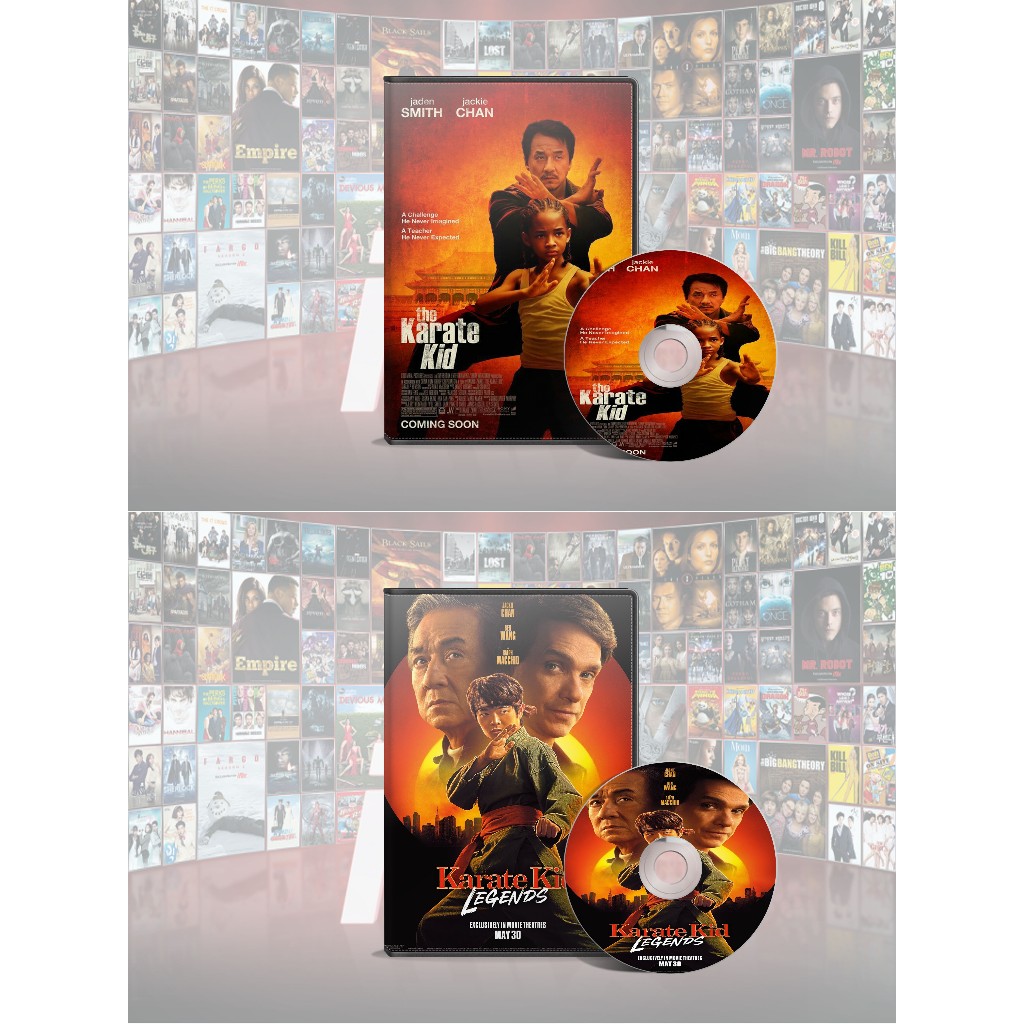 ดีวีดี The Karate Kid (2010) + DVD Karate Kid Legends (2025)
