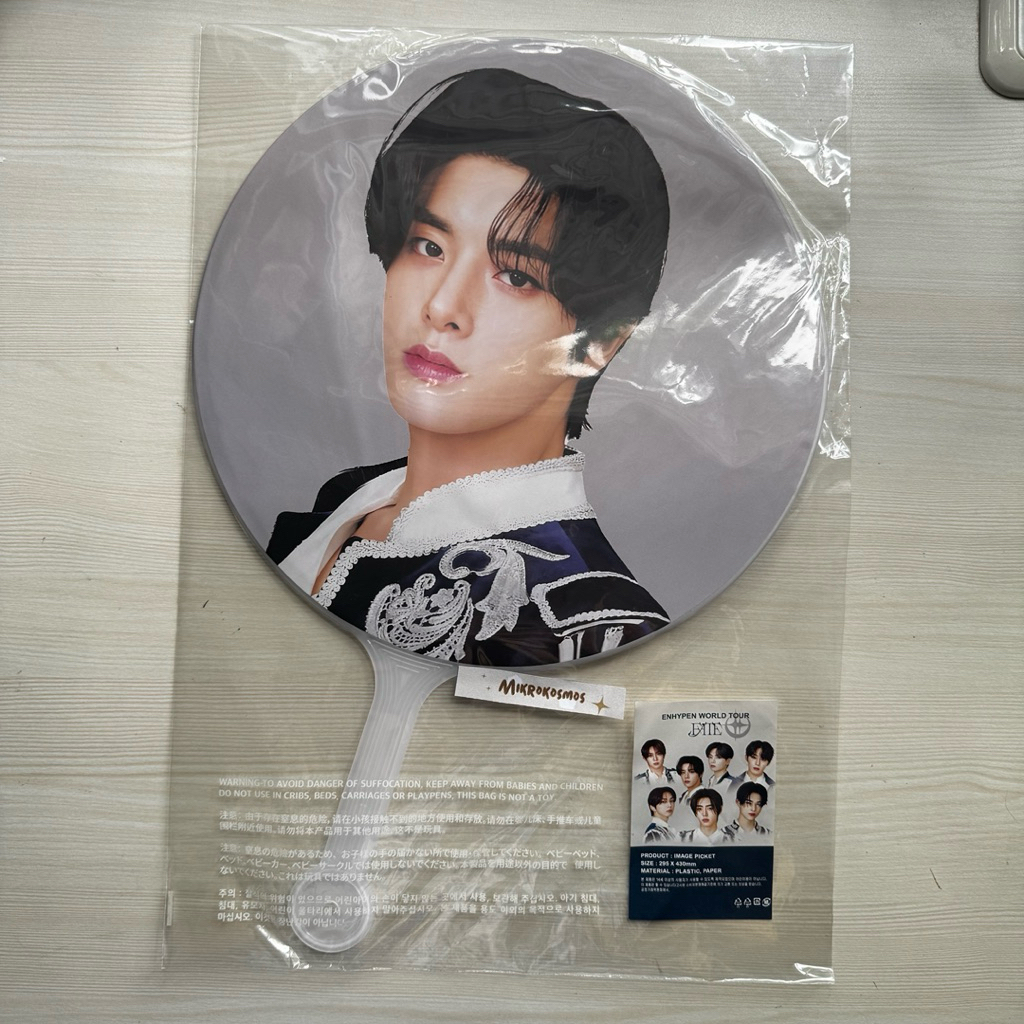 IMAGE PICKET JAKE ENHYPEN - พัดลมคอนเสิร์ต Fate อย่างเป็นทางการ