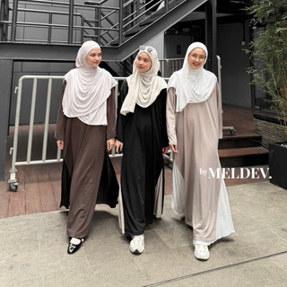 ByMeldev Terry Slit Cotton Dress Busui Nonbusui