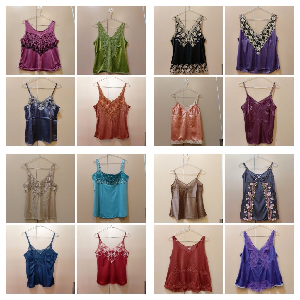 [อัปเดต 8 FEB] LACE TANKTOP | SATIN ลูกไม้ TANKTOP | TANKTOP LINGERIE
