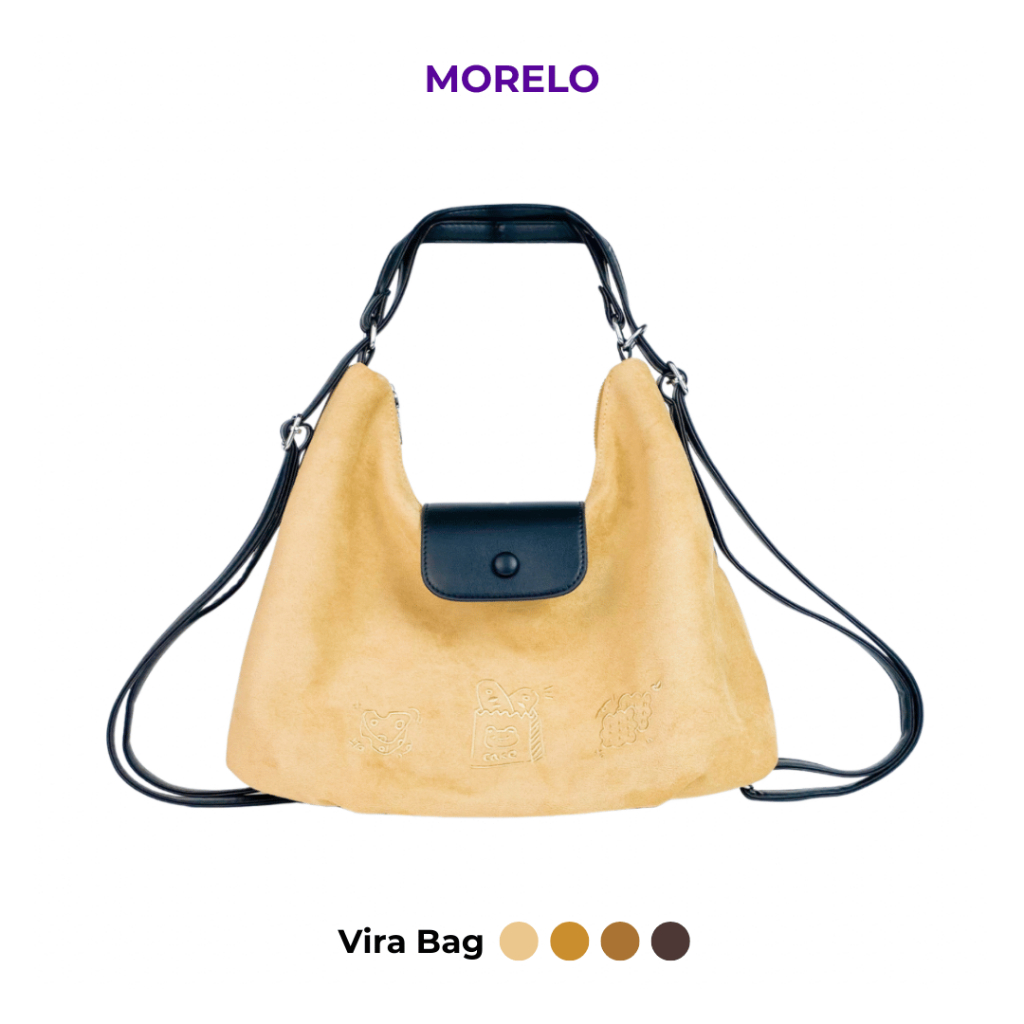 Morelo - Vira Bag 2in1 Tote Bag Backpack กระเป๋าผู้หญิง