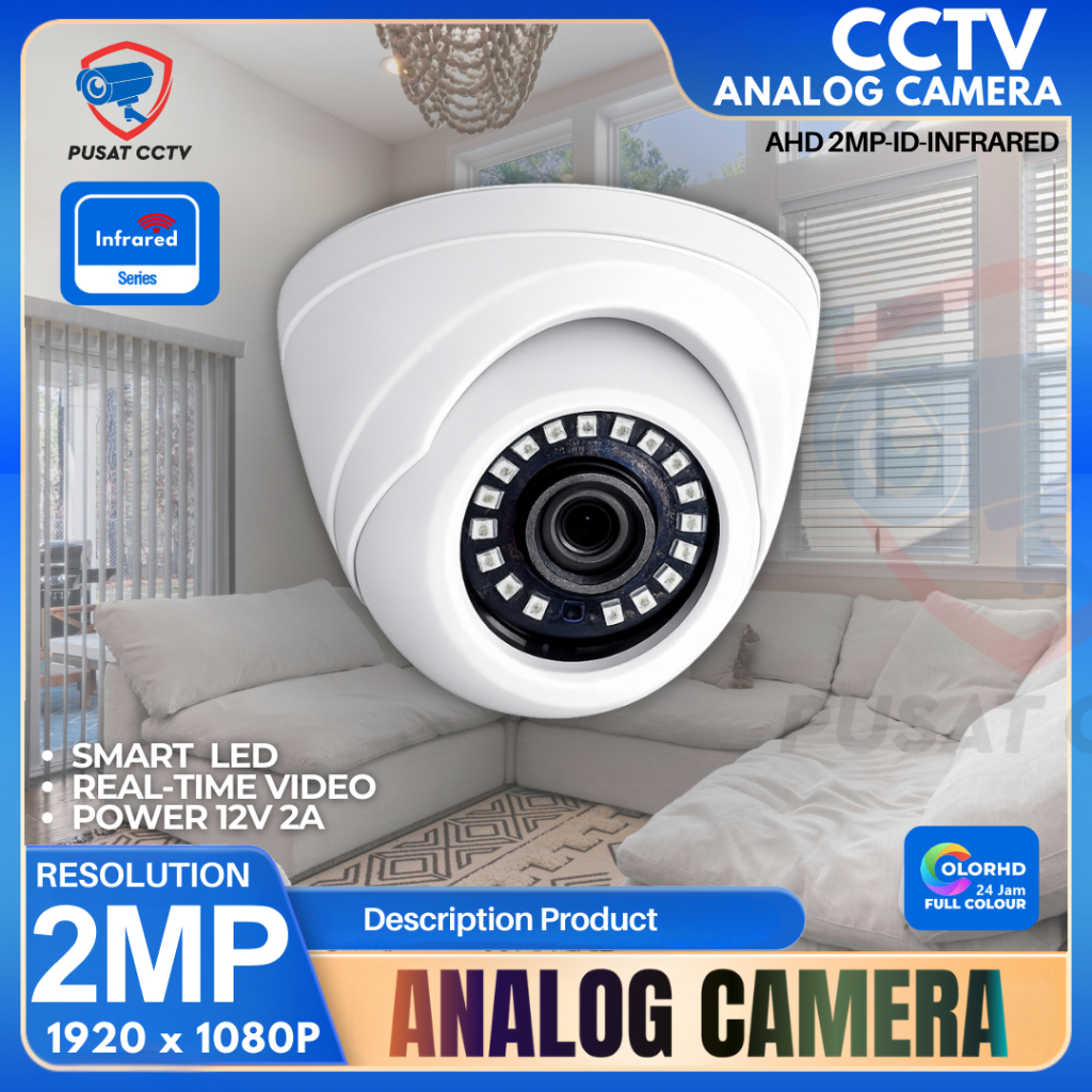 กล้องวงจรปิด Hikvision 2MP Hilook ความละเอียด 1080 Full HD, การมองเห็นกลางคืนอินฟราเรด, กล้องวงจรปิด