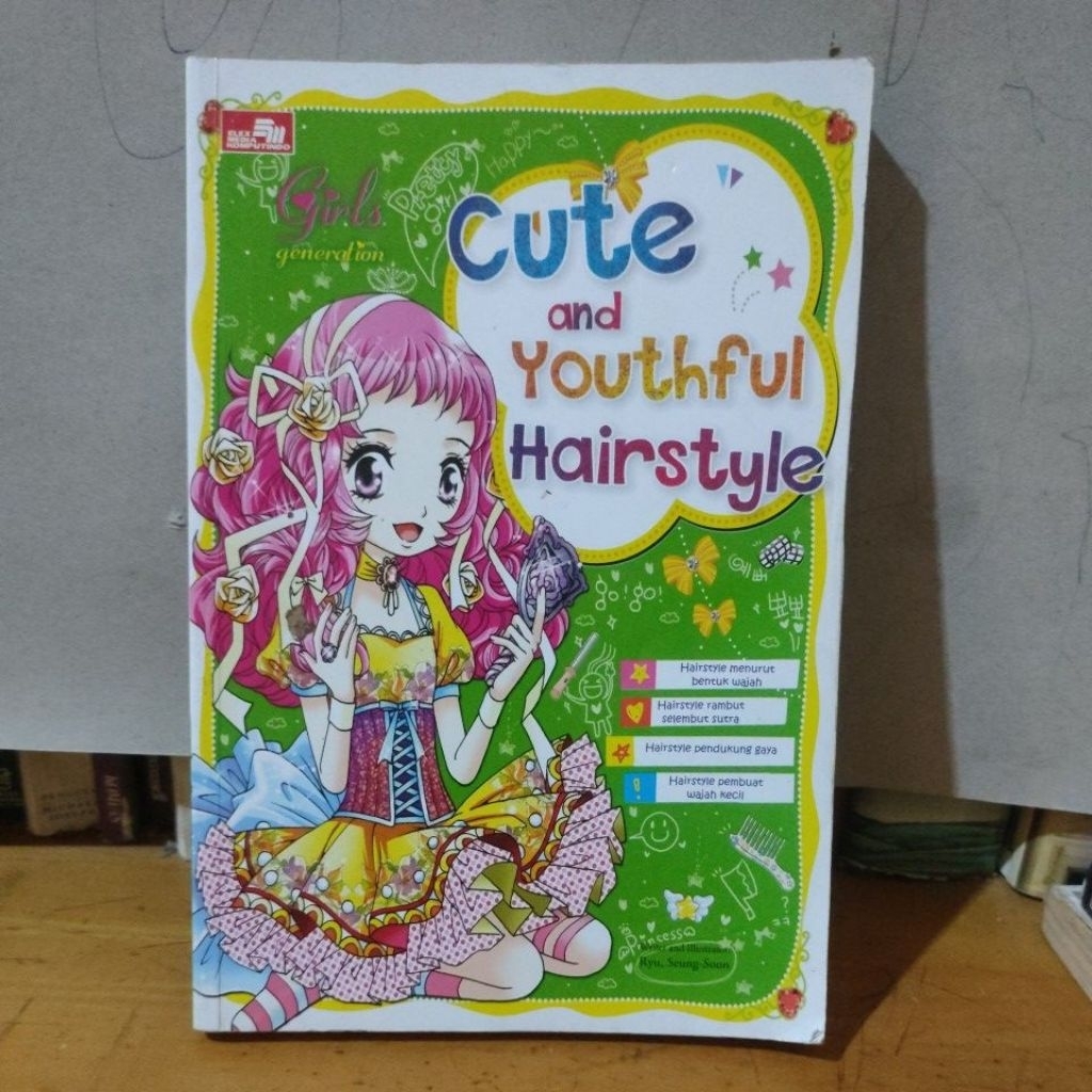 GIRL GENERATION COMIC "CUTE AND YOUTHFUL HAIRSTYLE" โดย RYU SEUNG-SON