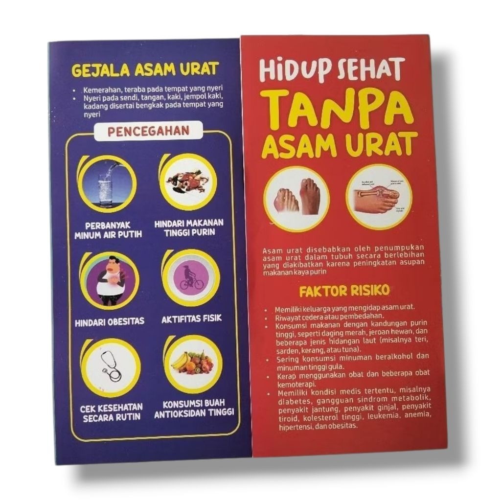 Gout Flyer - Cholesterol Flyer - PTM - ผู้สูงอายุ