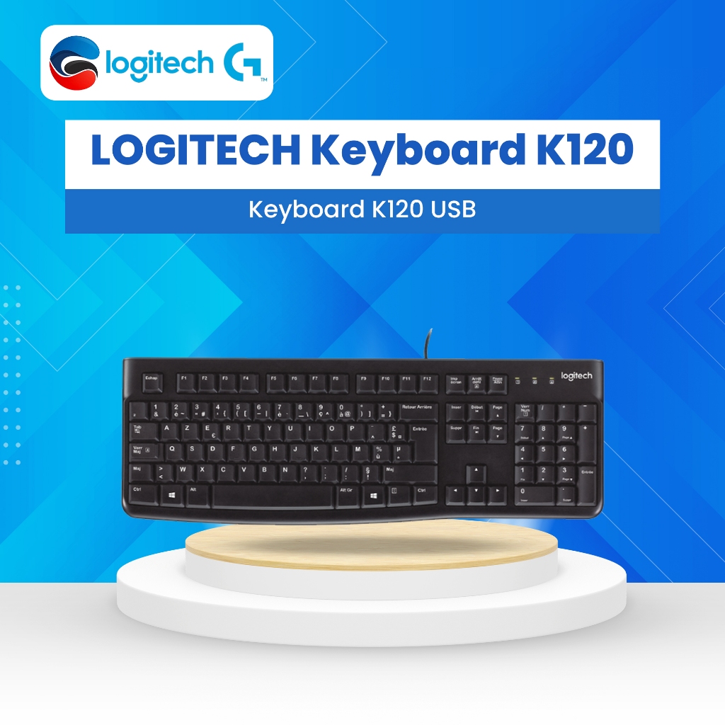 คีย์บอร์ด LOGITECH K120 USB